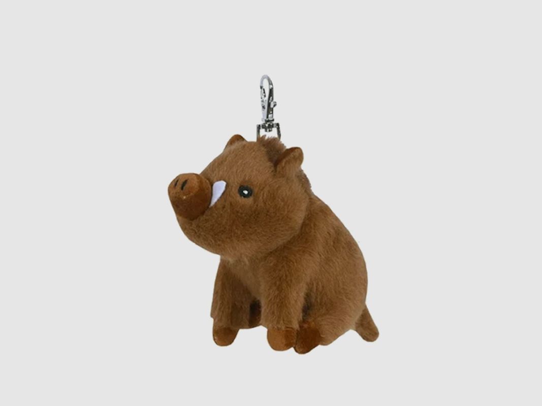 Stuffed Animal Pendant Wild Boar