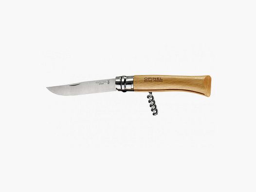 Couteau Opinel numéro 10 - décapsuleur tire-bouchon