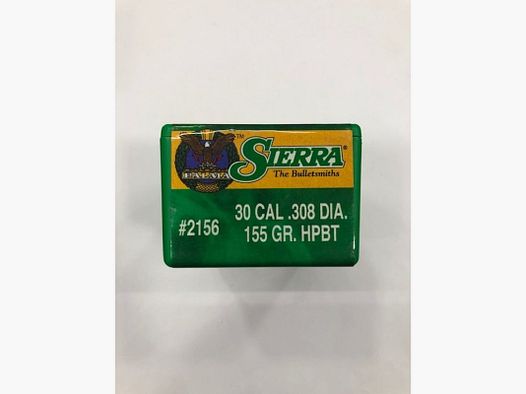 SIERRA Bullets .30 155 GR HPBT