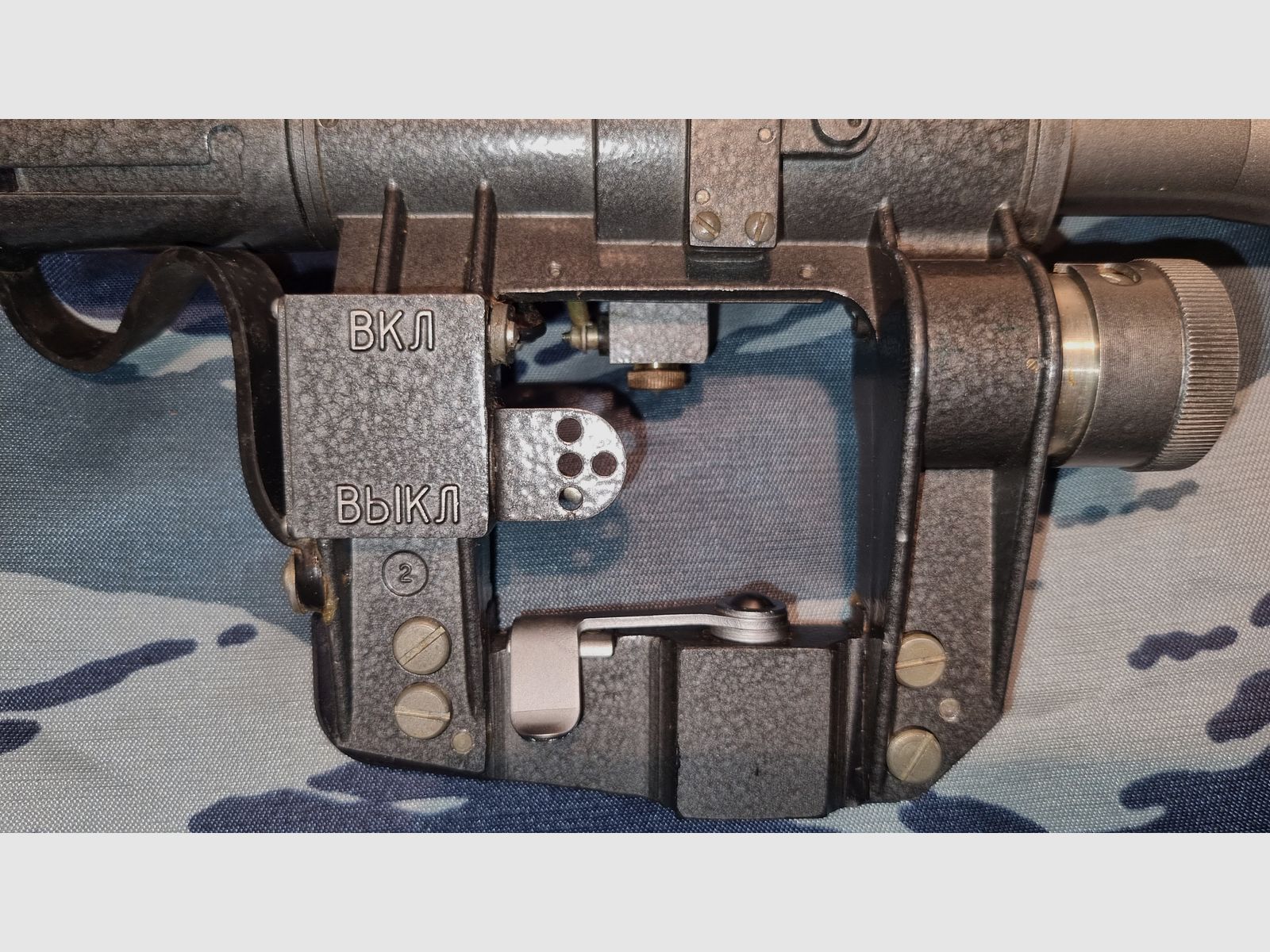 Telescopio belorusso BelOMO POSP 6x24 (PSO-1) per SVD Dragunow & AK Kalaschnikow SAIGA / Russia / Unione Sovietica / URSS