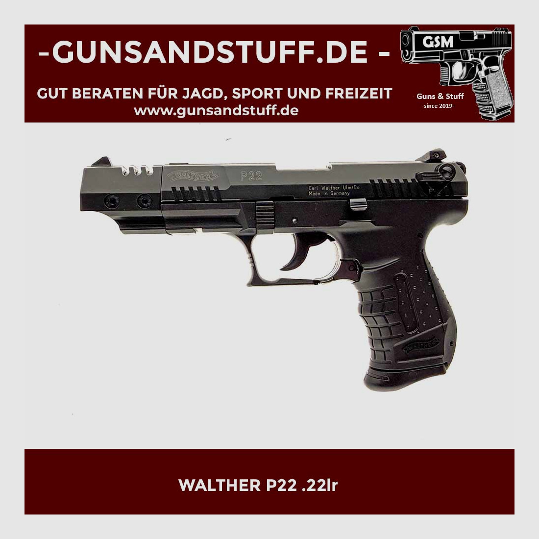 WALTHER P22 .22lr