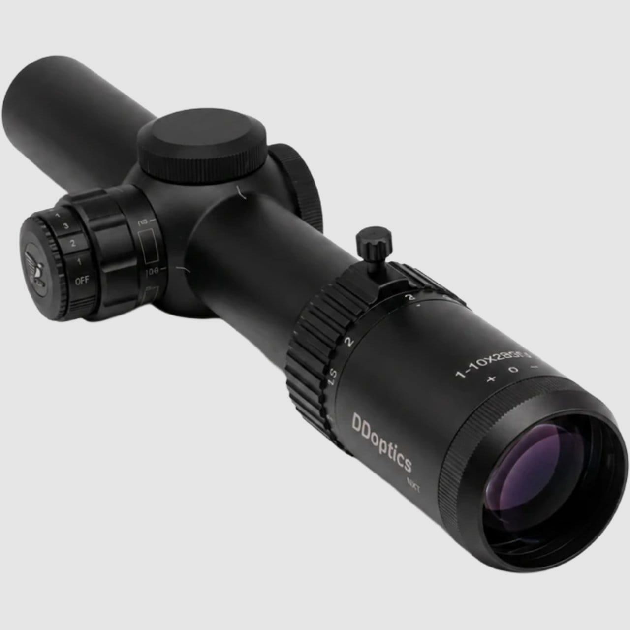 DDoptics V10 1-10x28 NXT iFiber telescopio