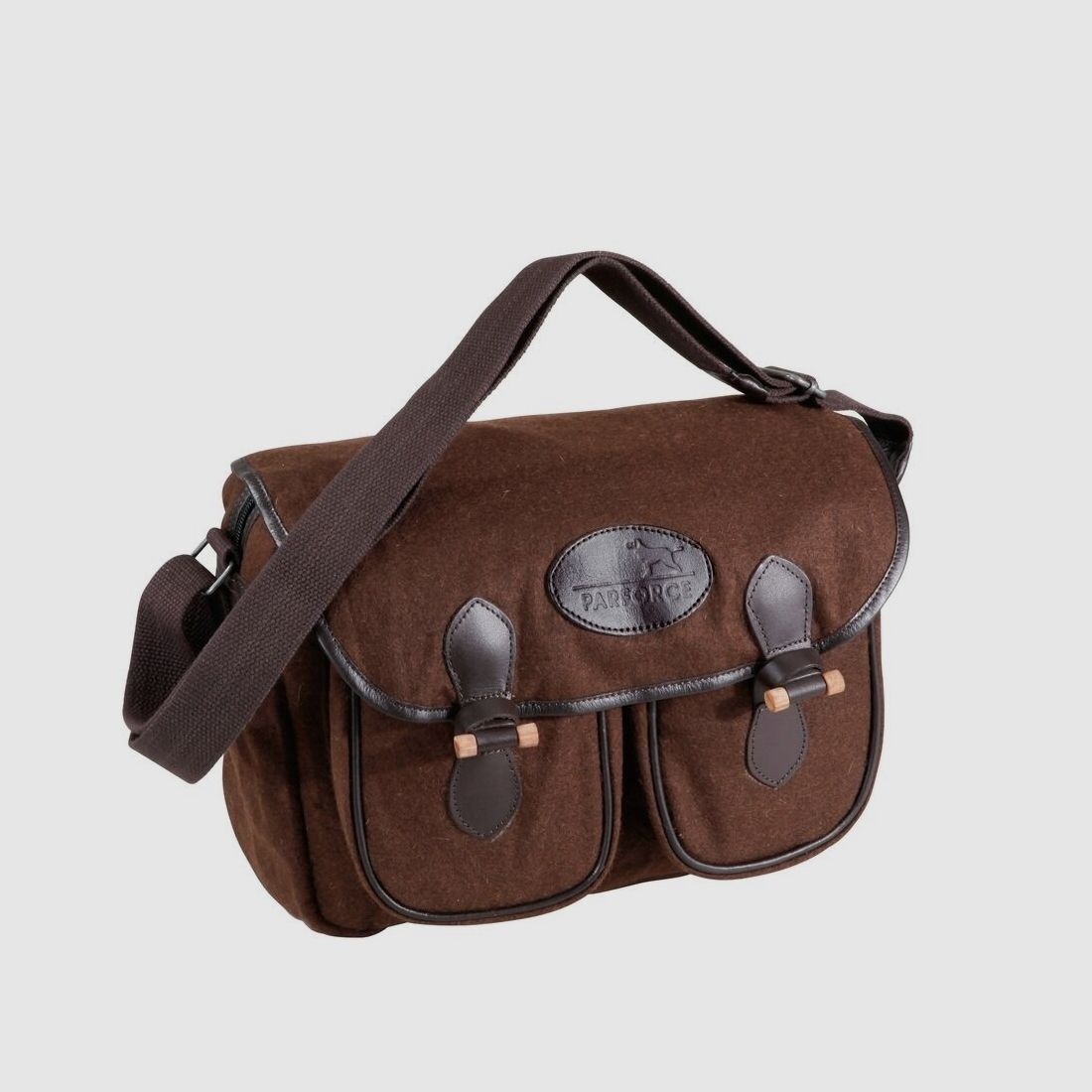 Parforce hunting bag Loden/leather