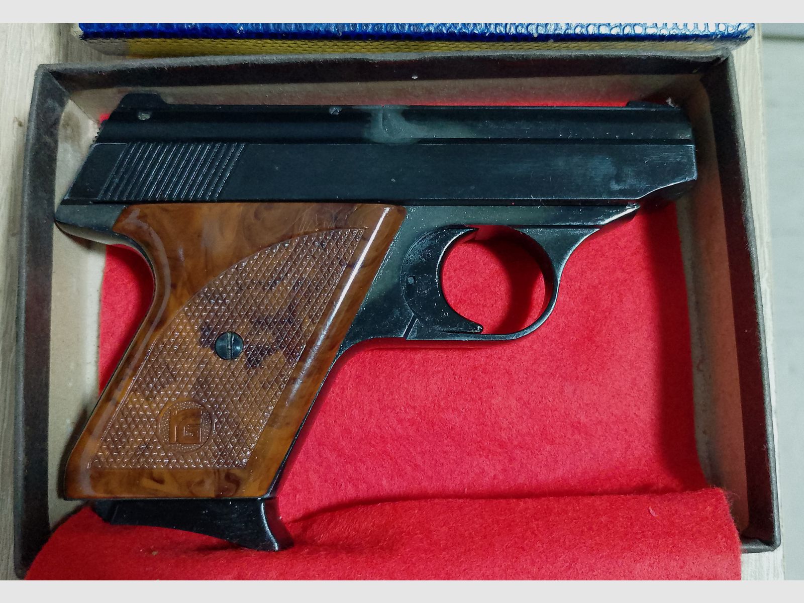 Seltene Röhm RG 8 im Kaliber 8 mm Knall/ PTB 154 mit OVP!