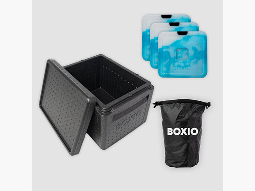 BOXIO - COOL PLUS | Passive Kühlbox mit Kühlakkus