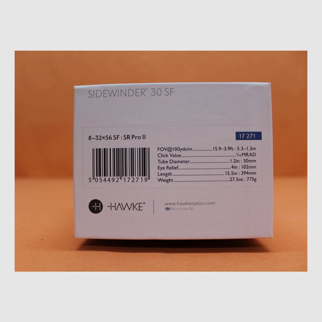 HAWKE HAWKE Sidewinder 30 SF Zielfernrohr 8-32x56 (17271) SR Pro II Leuchtabsehen (2.BE) 10mm Click