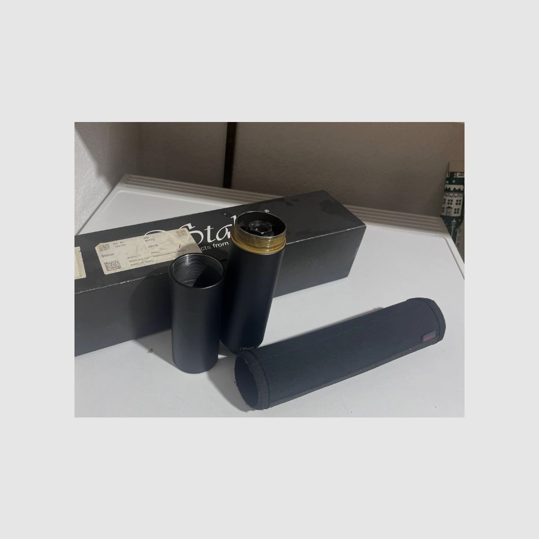Stalon W110 silenciador – calibre Max .30 – rosca M15x1 – incluido Neoprencover – VB (recogida o envío)