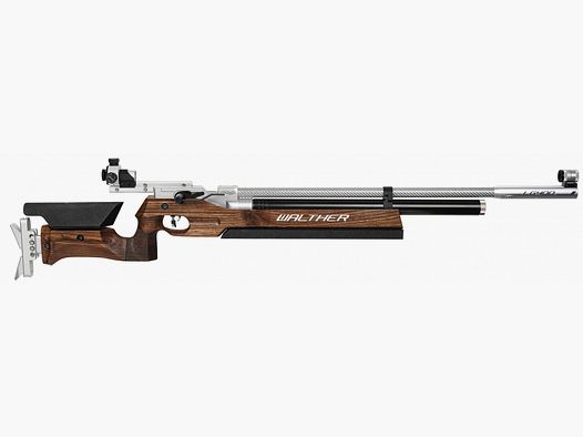 WALTHER LG400 HOLZSCHAFT AUFLAGE "MIT NUßBAUM-SCHAFT"