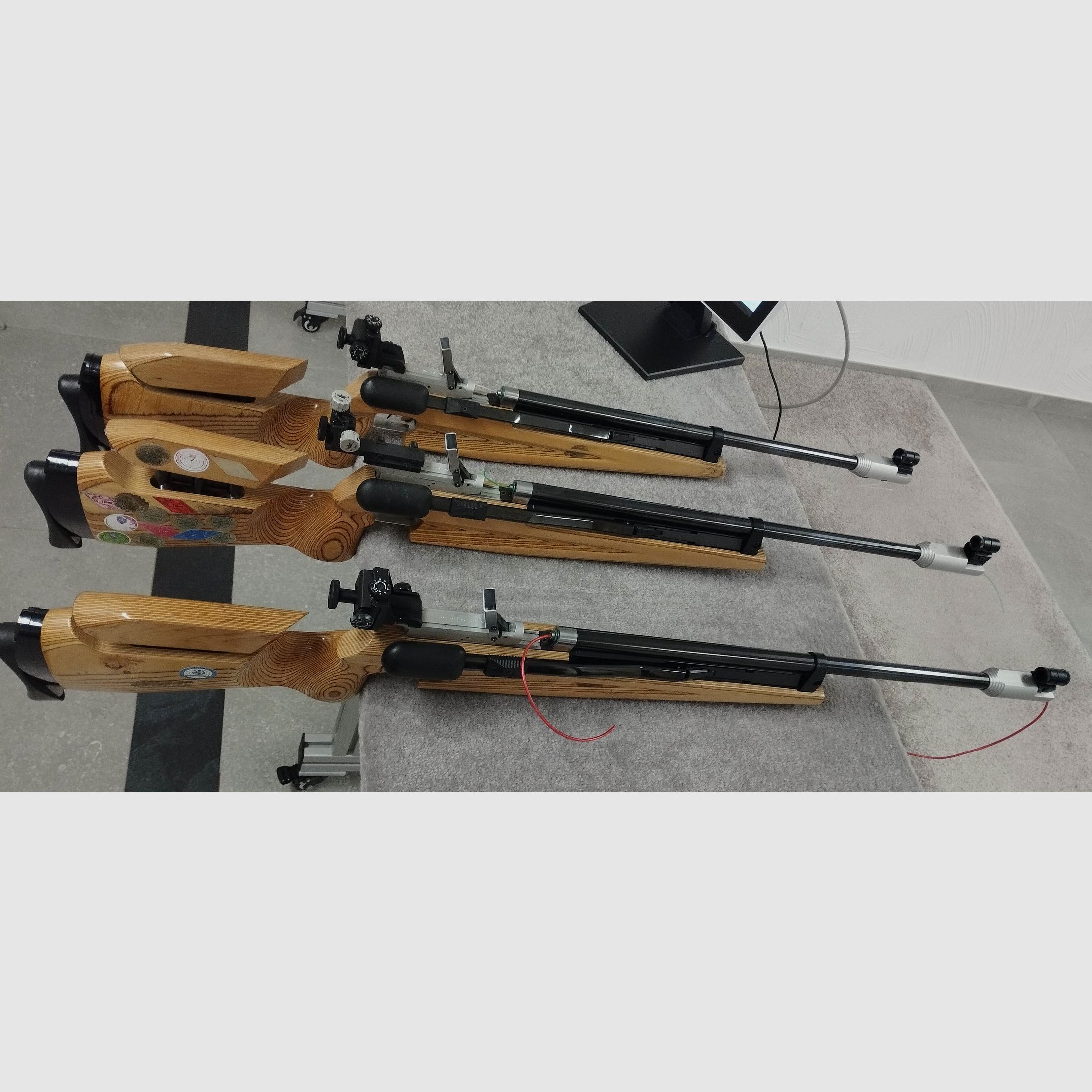 3 Match Luftgewehre Feinwerkbau 601