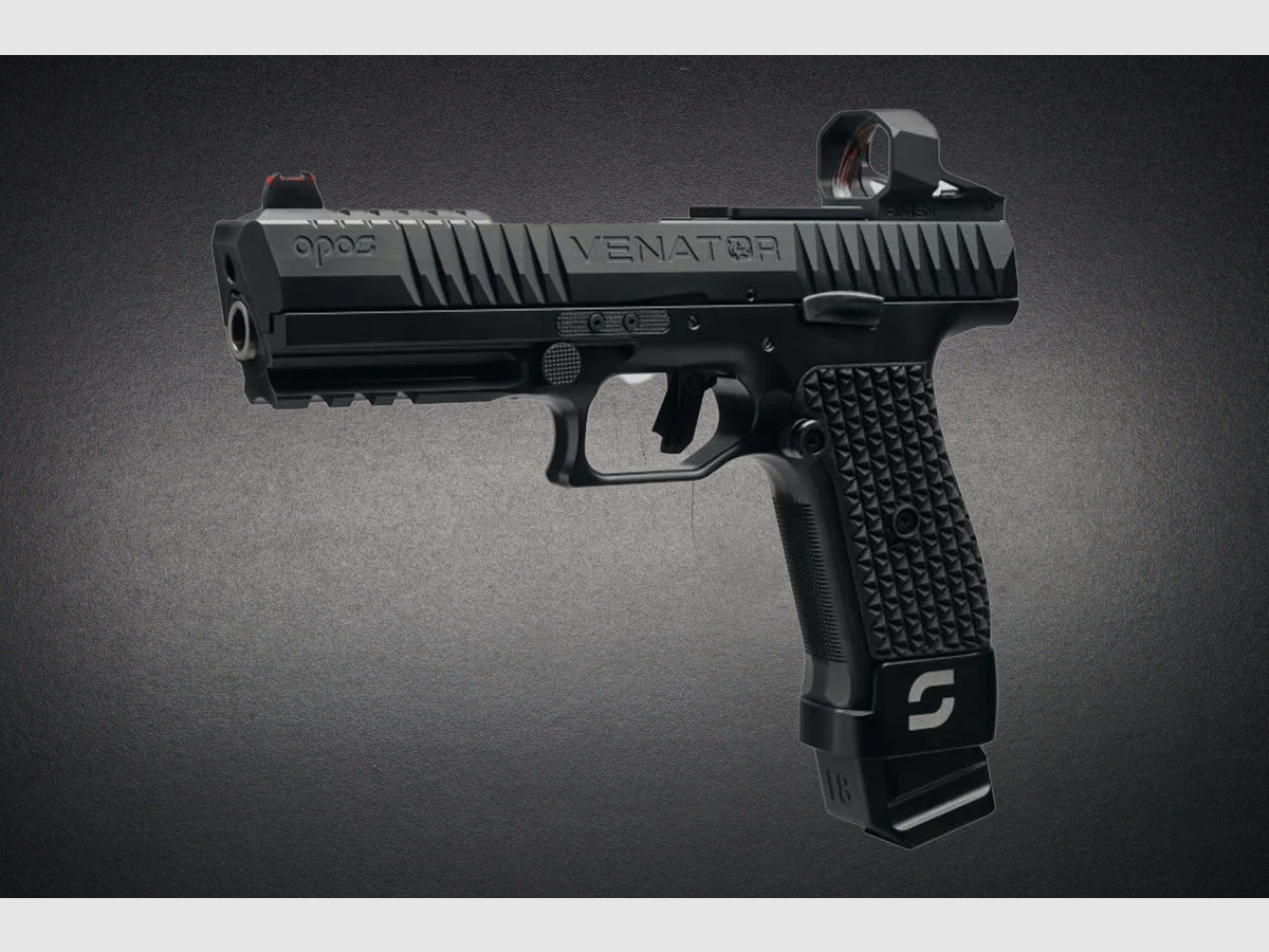 OPOS Venator 9mm Para IPSC pistool, afbeelding 2 van 2