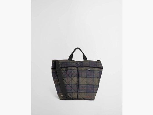 BARBOUR TARTAN LIDDESDALE TOTE BAG