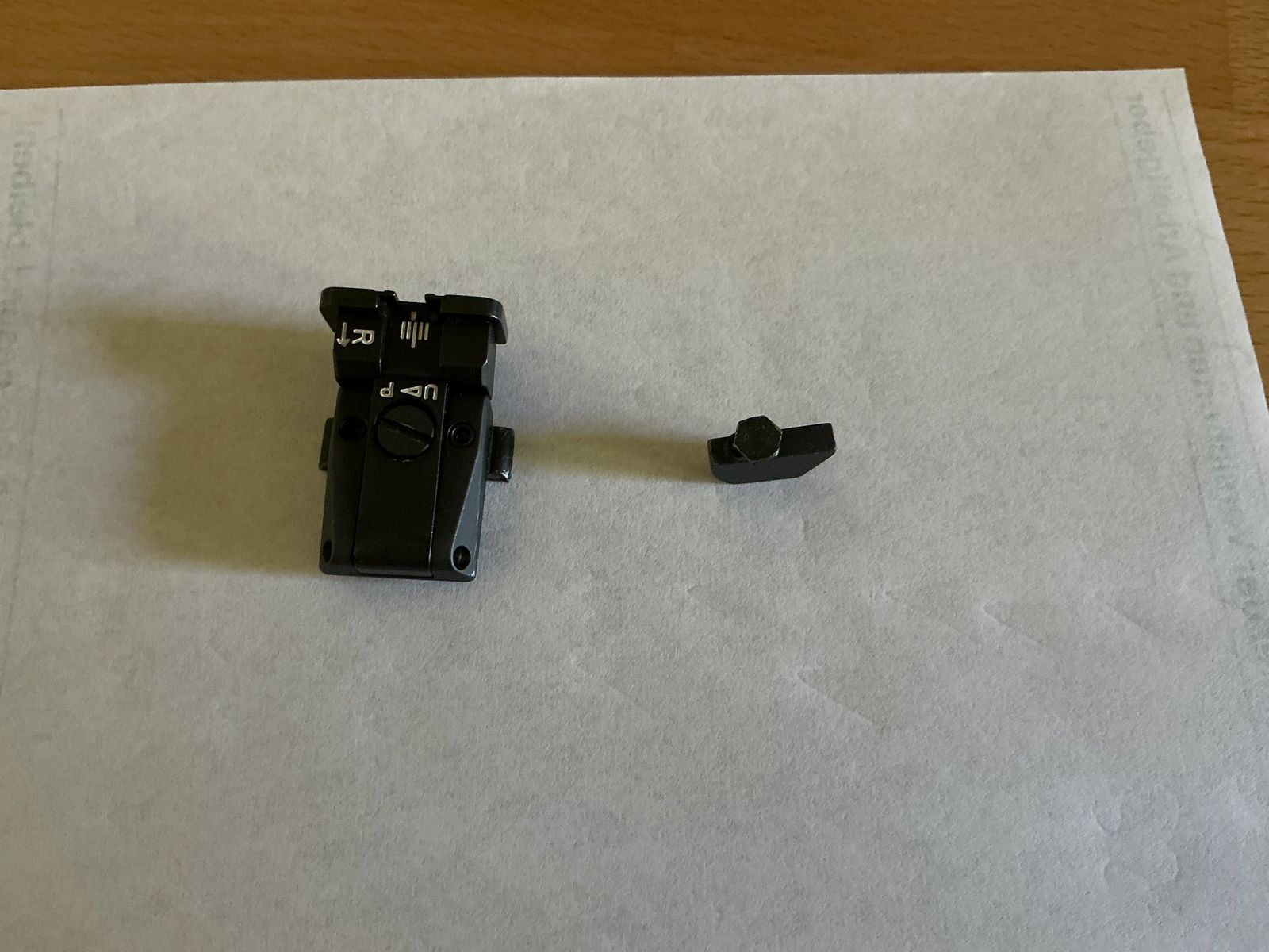 LPA mirino per pistole del marchio Glock e Walther PDP