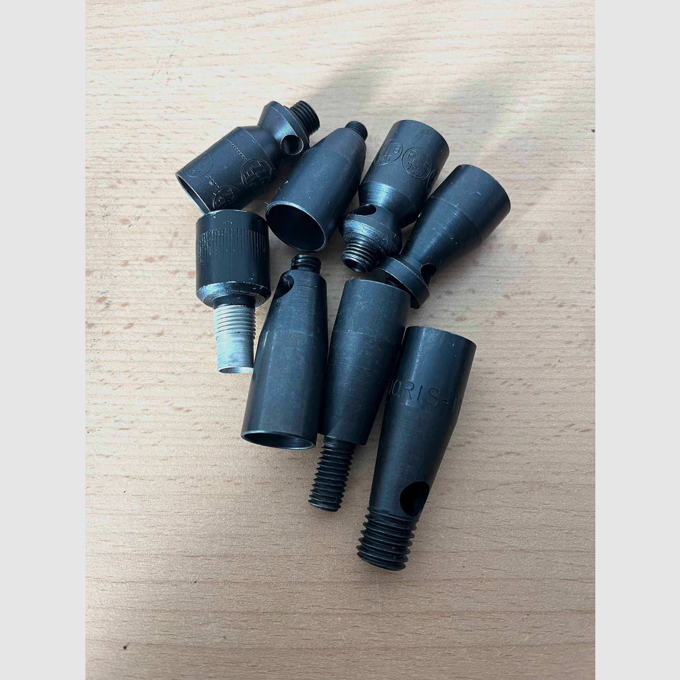 ••• Various launch cups / pyro cups / attachment of choice •••