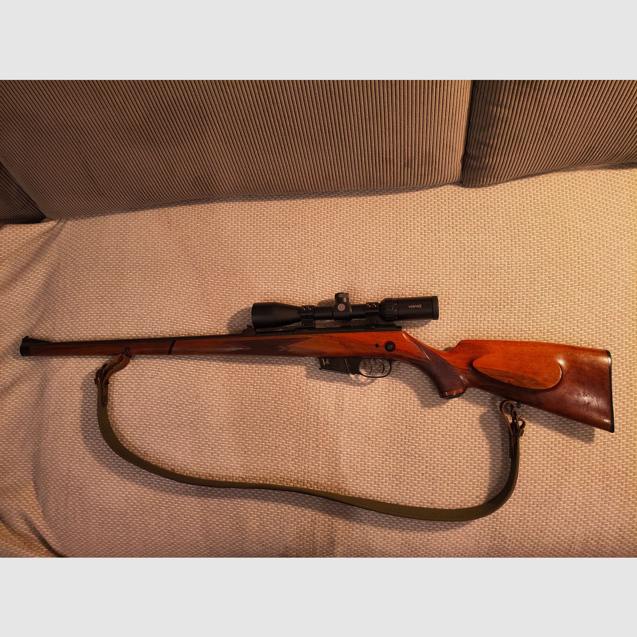 Walther repeating rifle, image 1 of 2