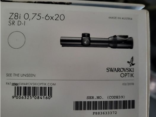 Swarovski Z8i 0,75-6x20