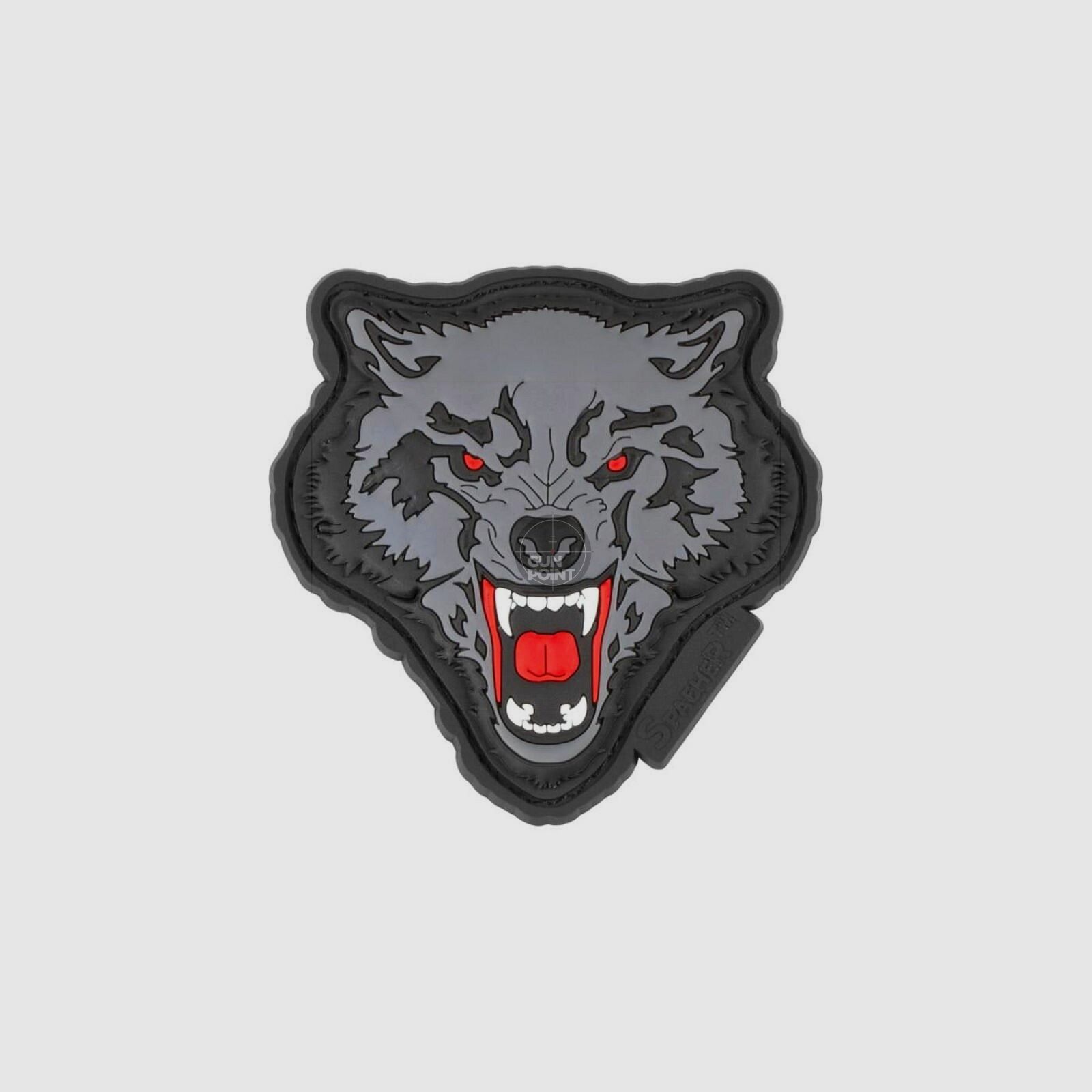 JTG Wolf Rubber Patch-Multicolor