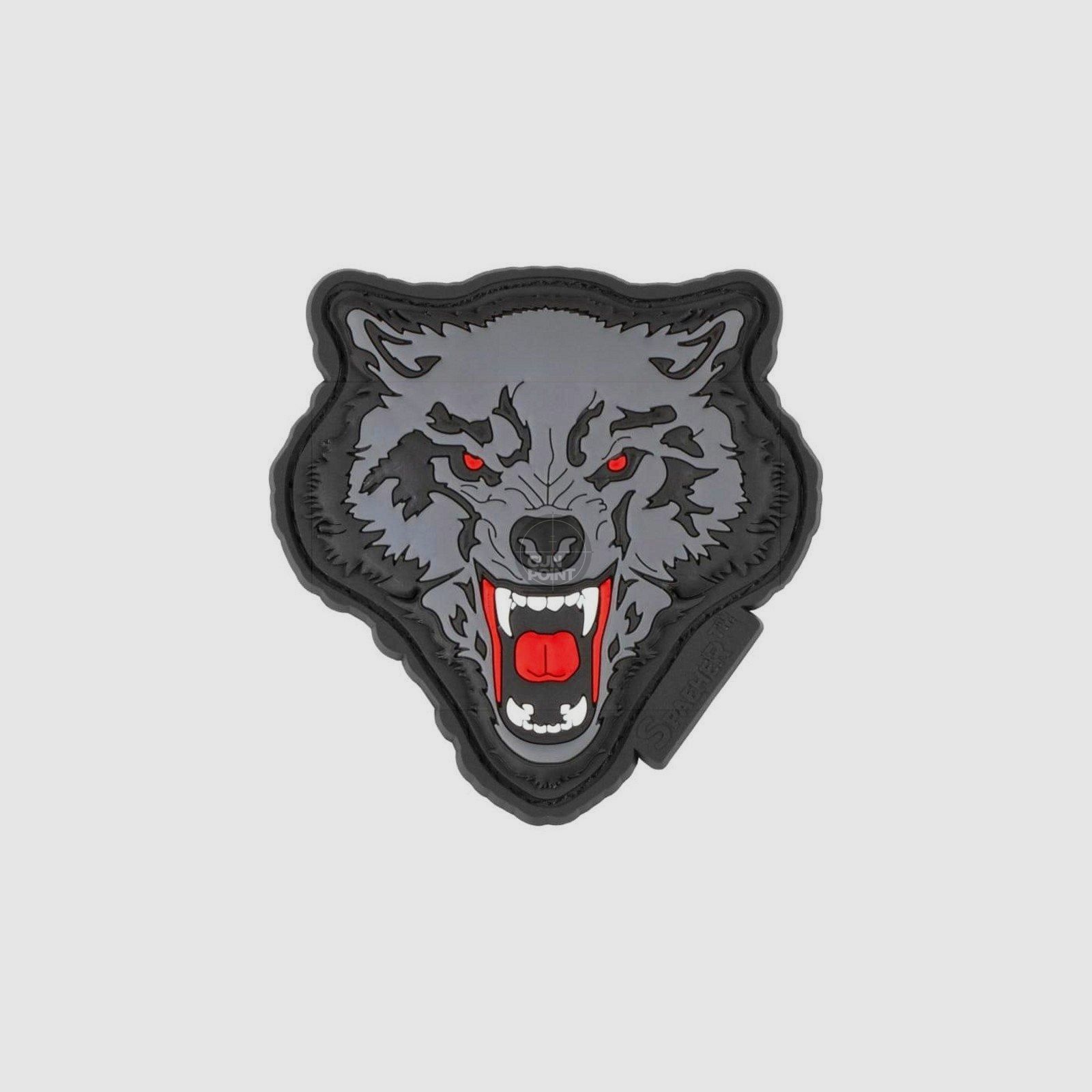 JTG Wolf Rubber Patch-Multicolor
