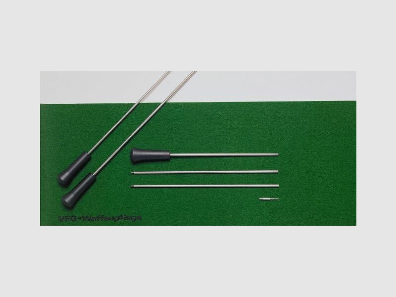 Putzstock einteilig, 80 cm BSW 1/8 Außengewinde für Kal. 6mm