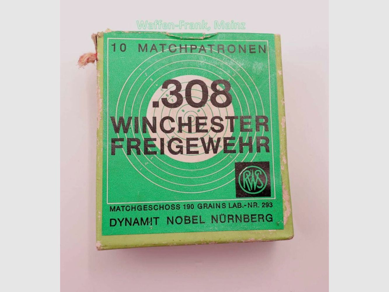 RWS (WZd.Fa.Rottweil) Büchsenpatronen .308Win Freigewehr