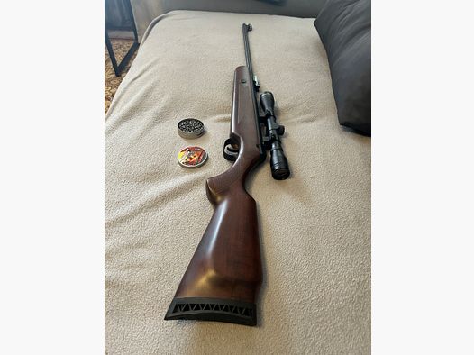 Hunter Force 600 4,5 MM mit Munition Und Zielfernrohr 
