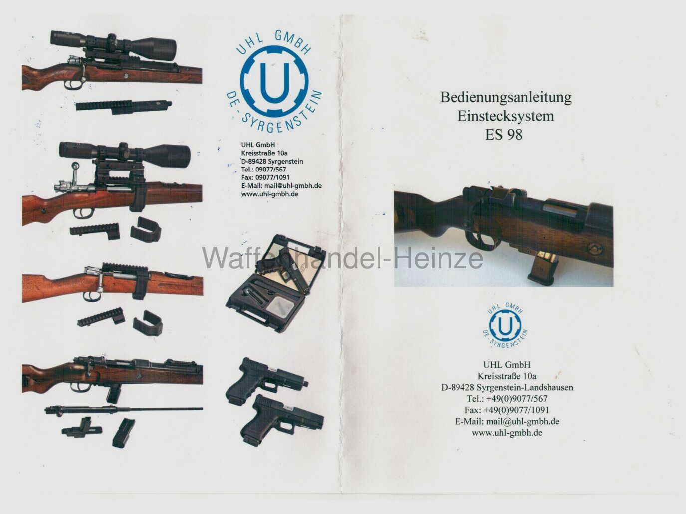 Uhl GmbH Syrgenstein ES 98