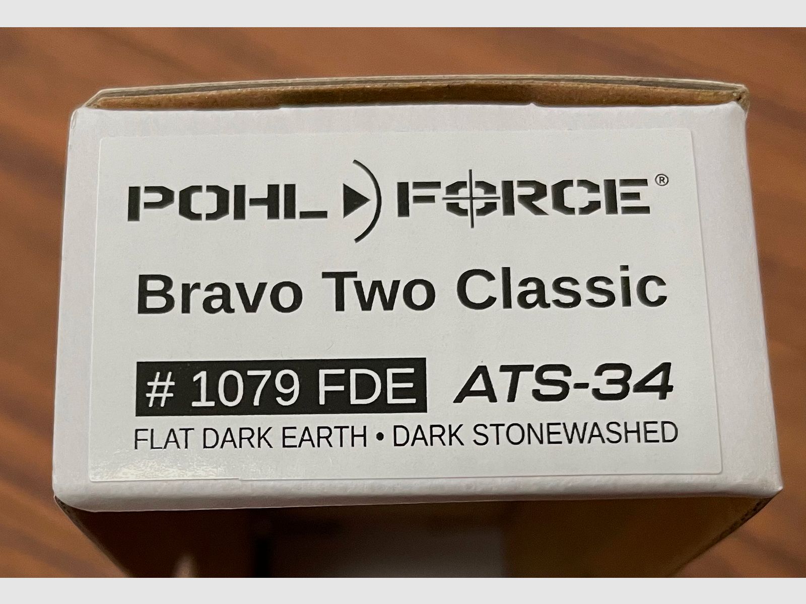 Pohl Force Bravo Two Classic Tanto FDE