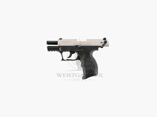 Walther P22Q 9mm P.A.K. Nickel Finish