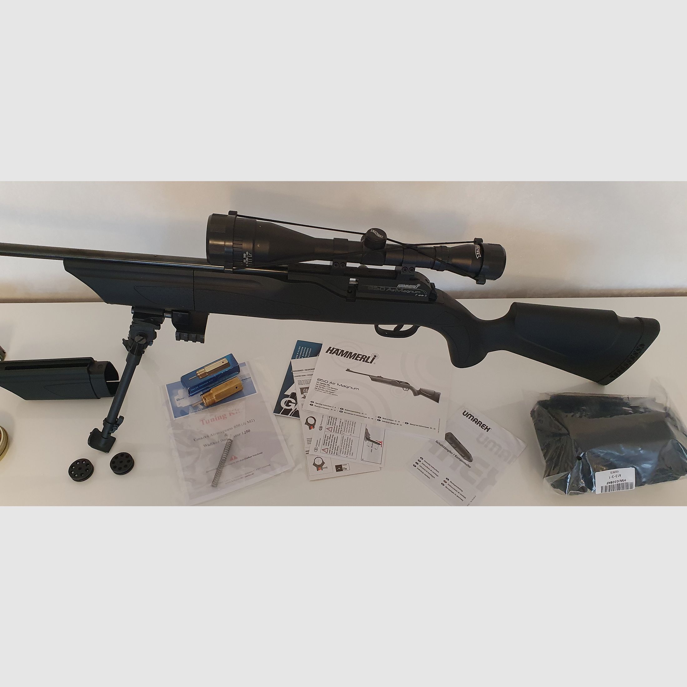 Hämmerli 850 AirMagnum FT 4,5 177 Mega Zubehör!!!