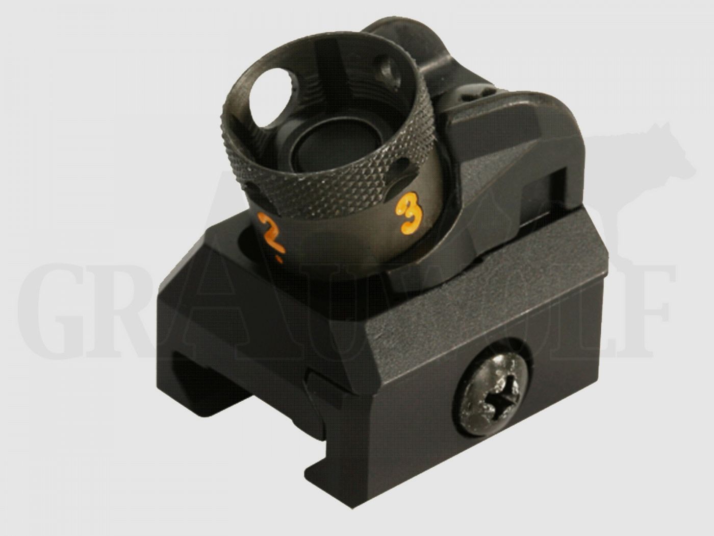 Heckler & Koch Mira de tambor para MR308 para 16,5", Altura de línea de mira 28,4 mm