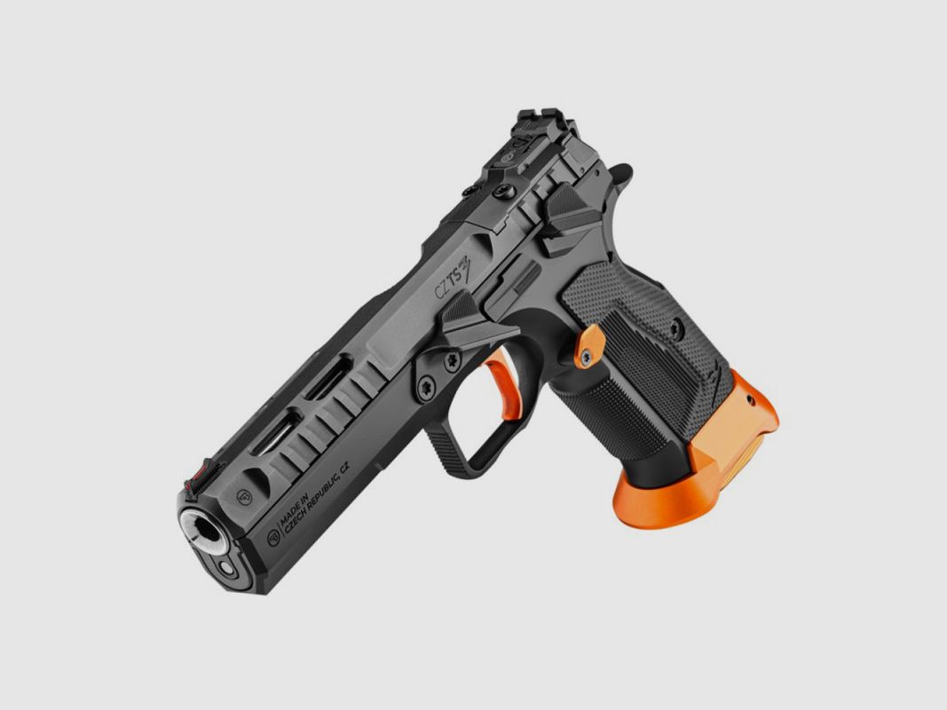 PISTOLET CZ TS 3 ORANGE CALIBRE 9X19, image 3 sur 3