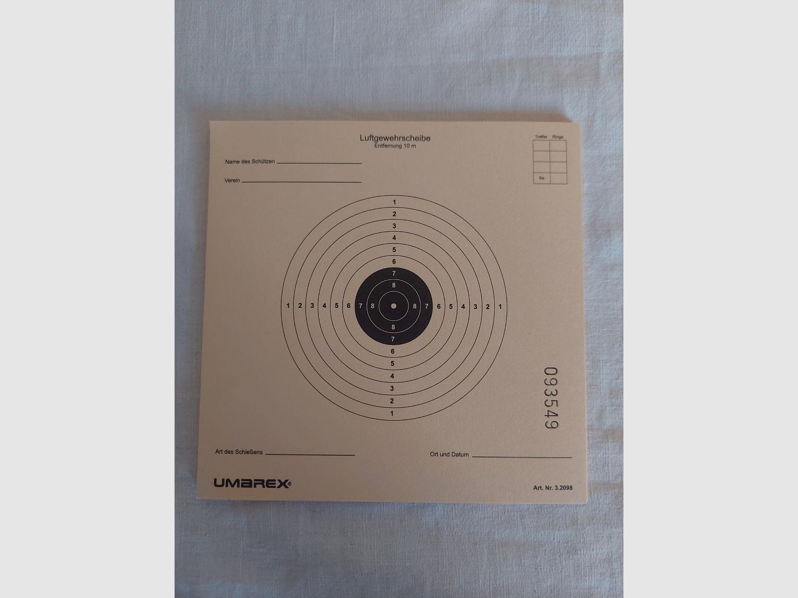 Weihrauch HW45 Luftdruckpistole 5,5 mm Diabolo brüniert + Zubehör