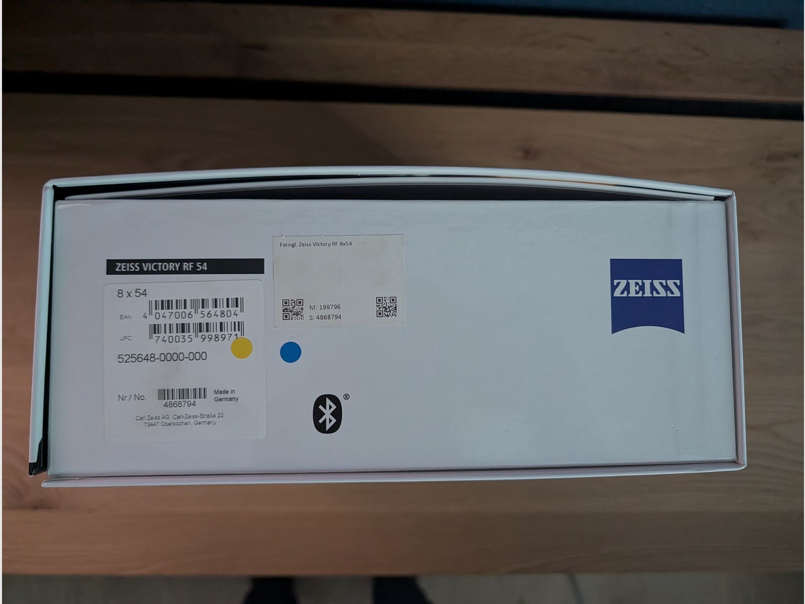 Fernglas Zeiss Victory RF 8x54