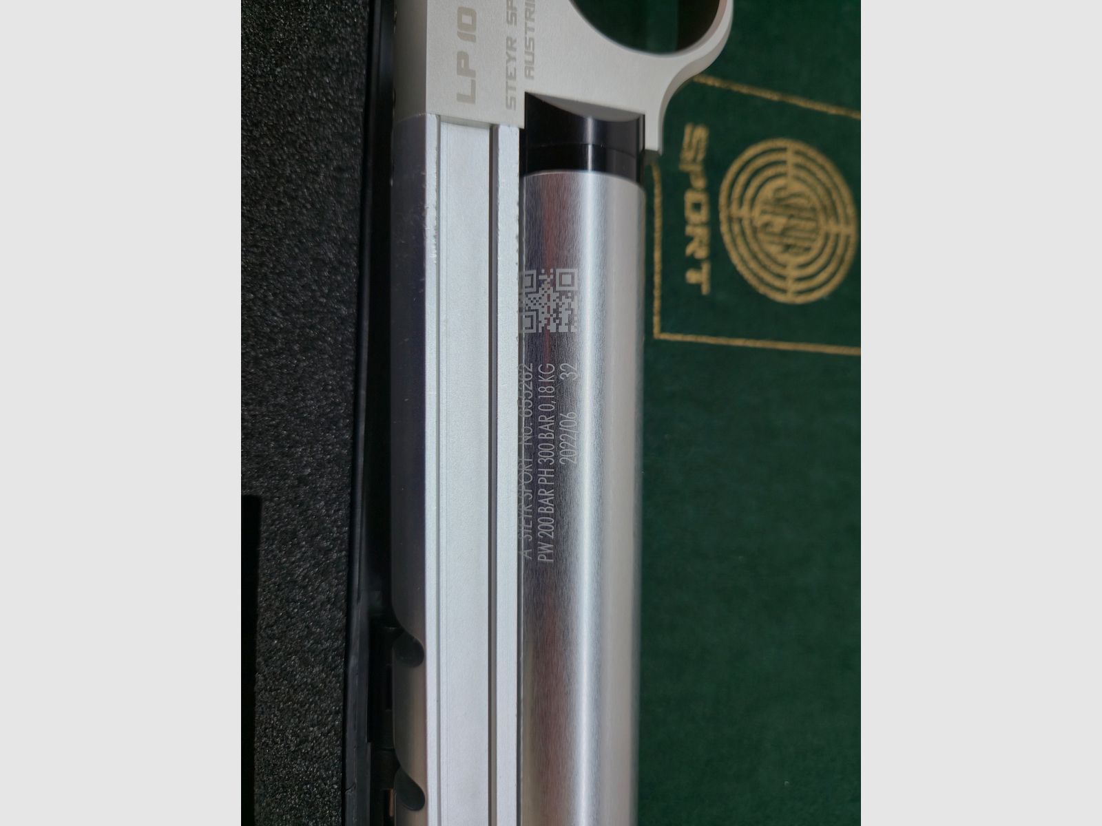 Luftpistole STEYR LP 10 ( LP10 ), Service & Dichtungstausch NEU + TÜV 2032