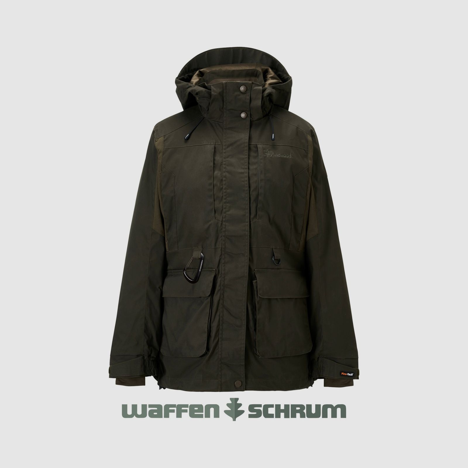 Chaqueta Pinewood Entrenador de Perros Extreme Verde Musgo