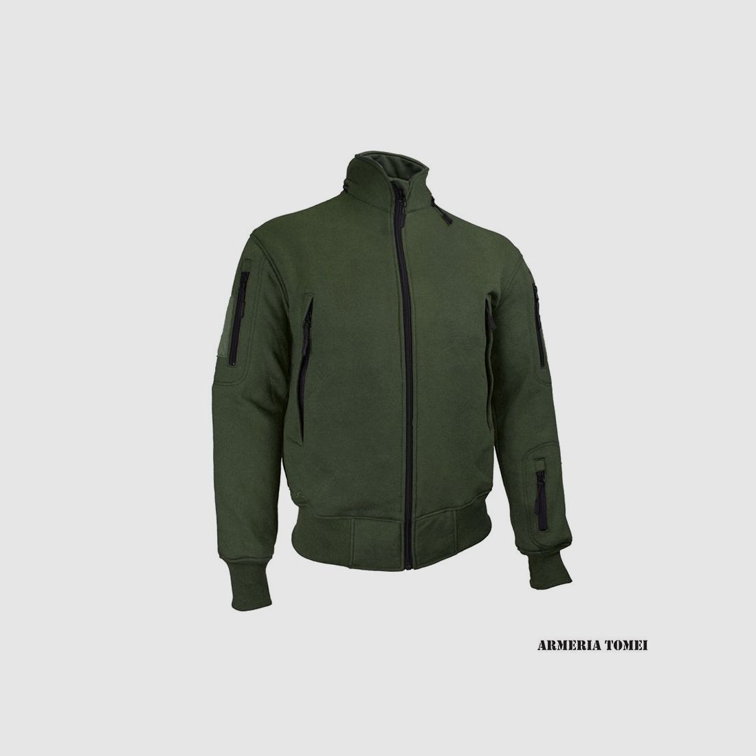 NERG OPENLAND – FLEECE SKY JACKET OD Green, image 1 of 2