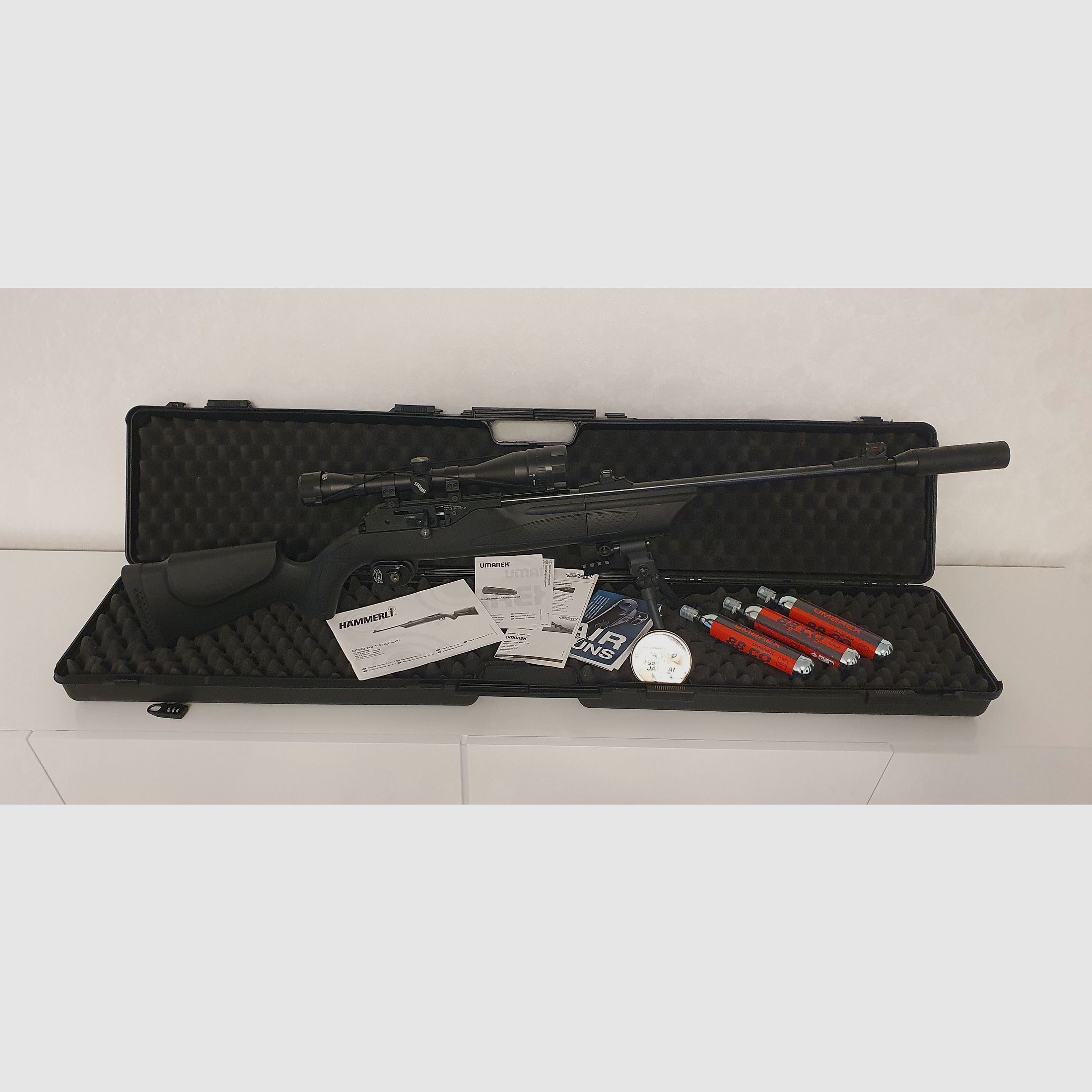 Hämmerli 850 AirMagnum XT in cal 177 4,5 mit "F" Zeichen