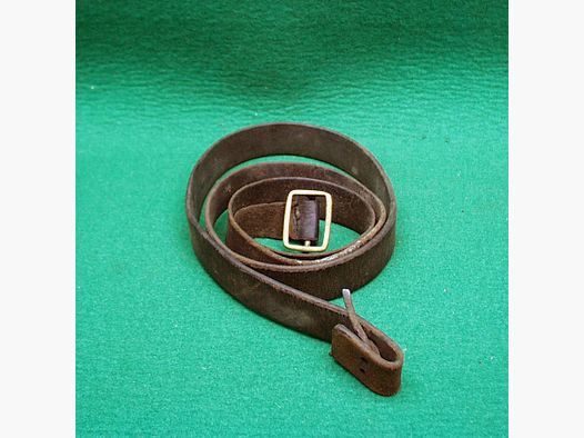 Oude draagriemen / geweerriemen ongeveer 120 cm