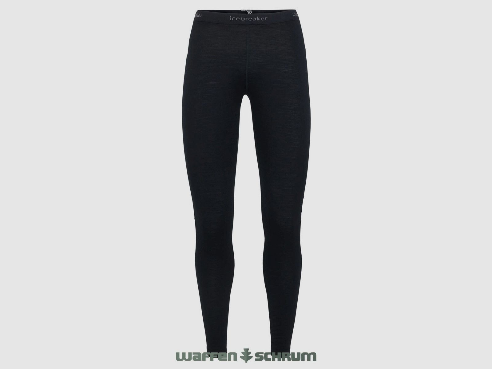 Icebreaker Leggings Oasis 200g Zwart