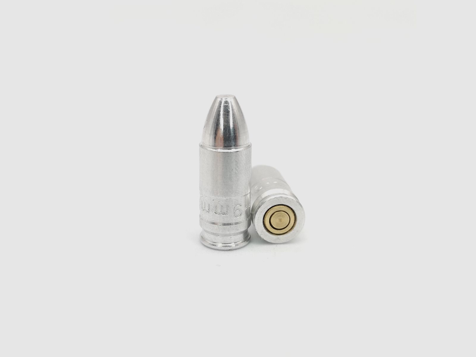 ALU PUFFERPATRONE FÜR KURZWAFFEN - 9mm Luger