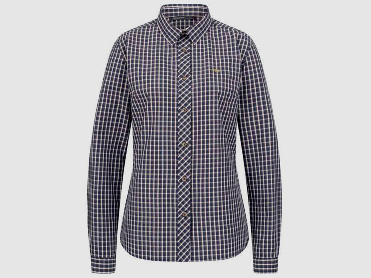 Camisa a cuadros caza BLASER Classic Juanita 34 / Azul, imagen 1 de 7