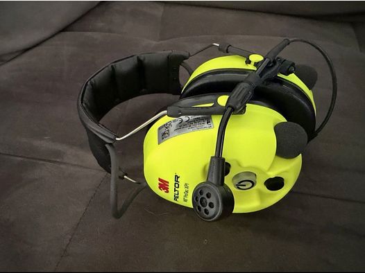 3M Peltor WS ProTac XPI Bluetooth Kapselgehörschutz – Neon-Gelb – NEU (ohne OVP)