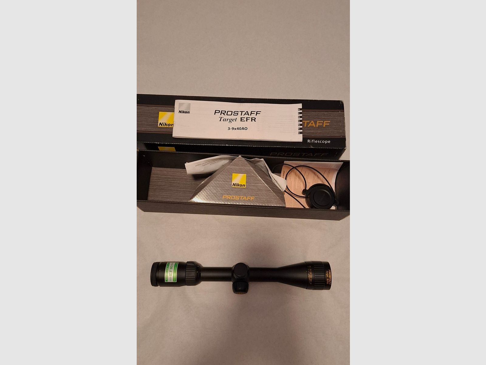 Nikon EFR Prostaff Target 3-9x40 scope