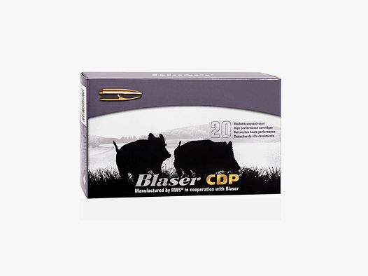 BLASER MUNITION 308 WIN 165 GRS / 10,7 G CDP 20 STK