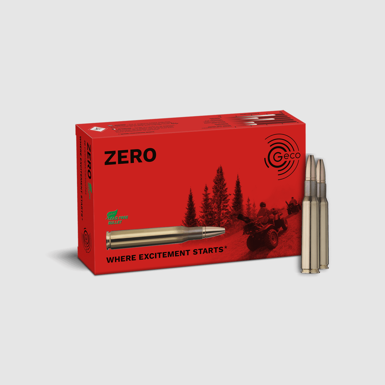 Geco 7x57 Cero 127 gr. 20 Pzas
