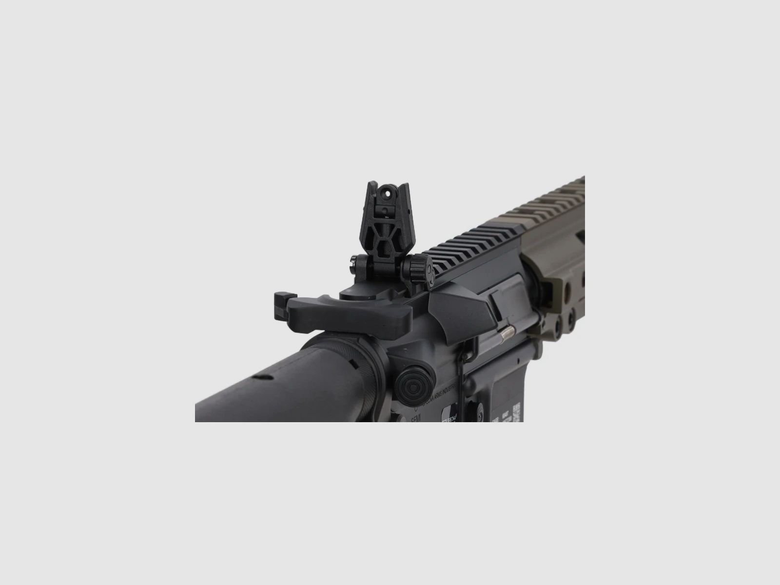 SA M4 URG-I M-LOK 14" (SA-P30 PRIME™ Aster II ETU BLDC™) Rifle Airsoft Libre a partir de 18 – Negro/Verde -F-