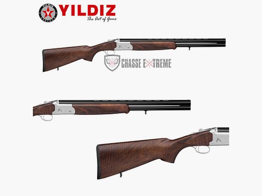 YILDIZ Bécassier Strzelba 61cm Lufa Dolna Żłobkowana Kal 12/76