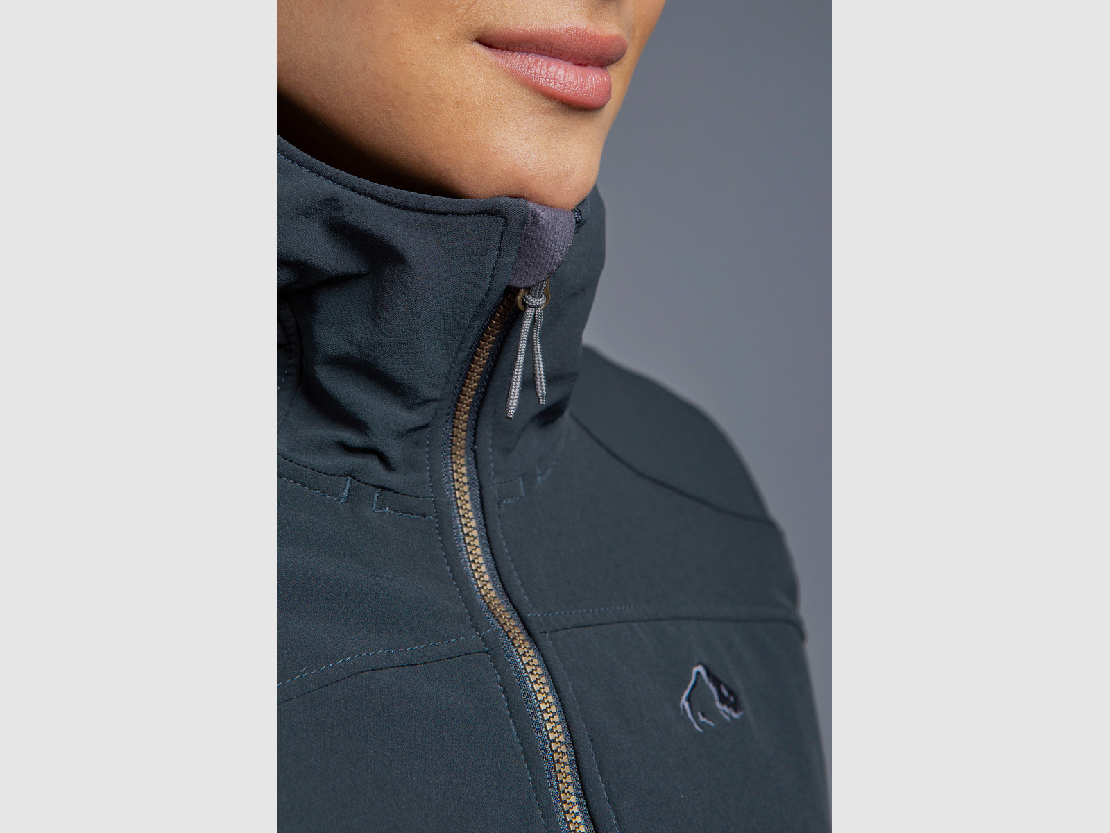 TATONKA Cesi Womens Hooded Coat Dark Blue - 36