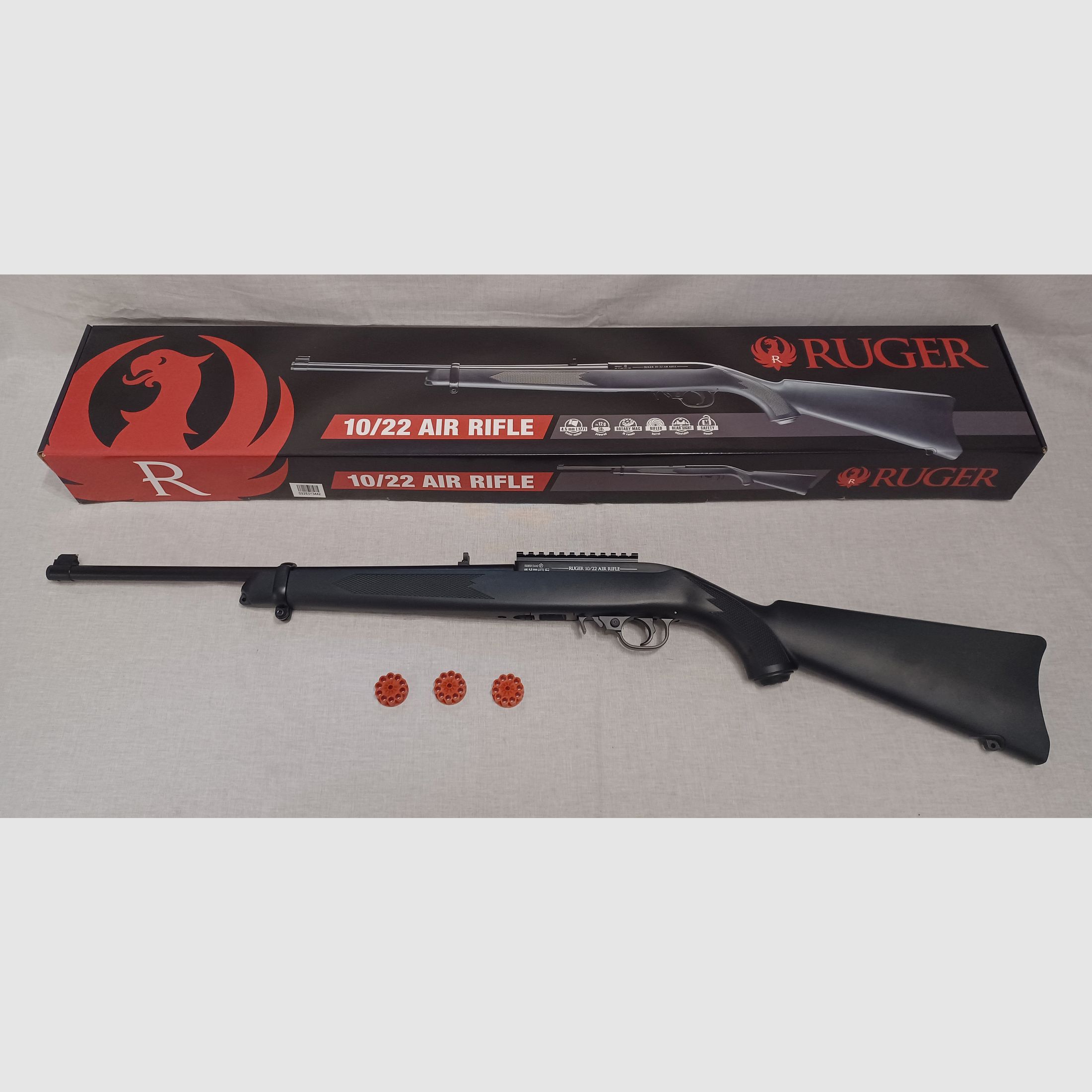 Umarex Ruger 10/22 / PCS / 4,5 mm Diabolo / CO2 / Gewehr / OVP (161)