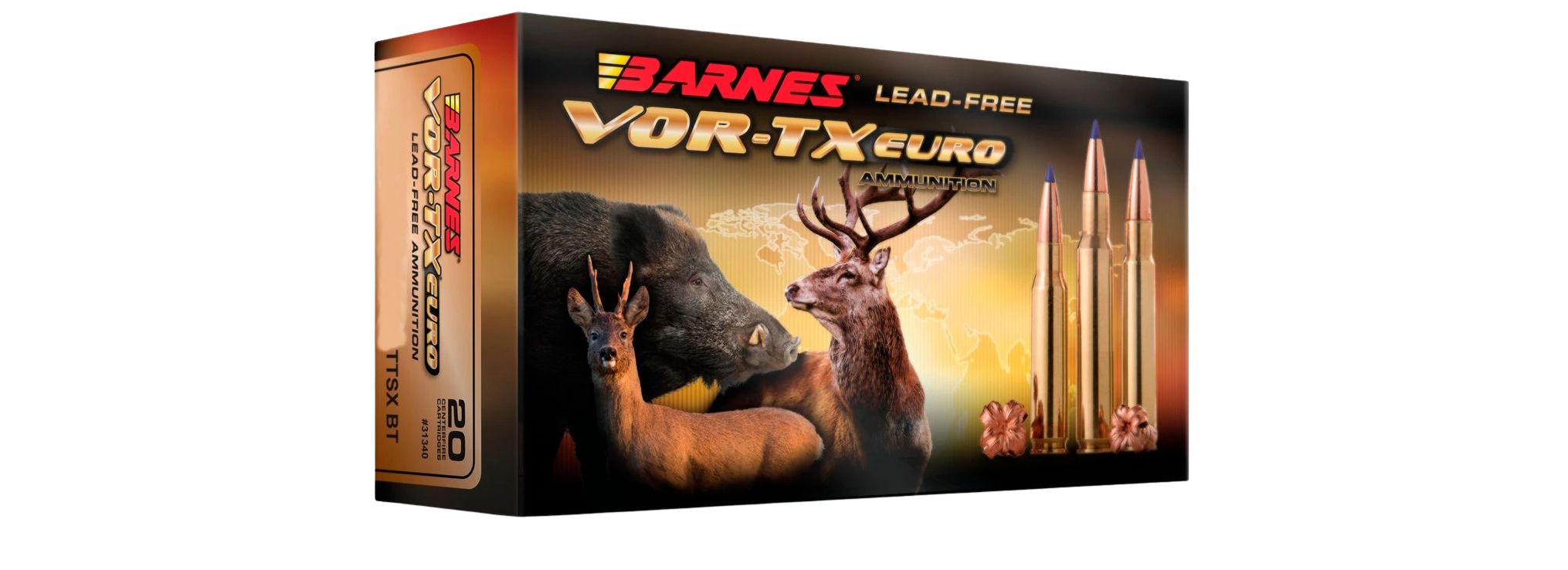 Barnes .308 Win. Vor-TX International TTSX 10,9g/168grs.