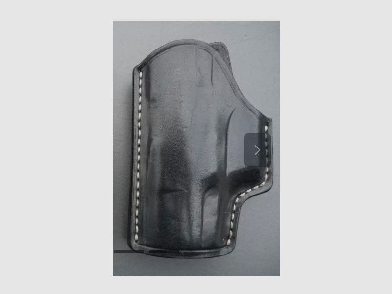HKDesign Holster Art. Nr. 005  ,Schnellziehholster mit eingenähter Lederkornschiene P99,   Linkshänder